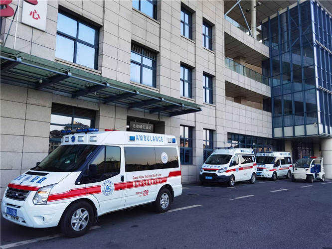鹤山救护车出租服务案例4