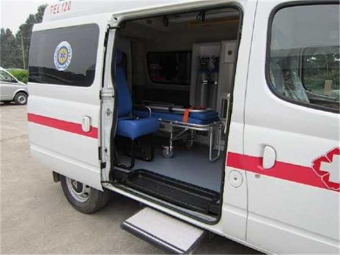 鹤山救护车出租服务案例7