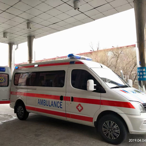 鹤山救护车出租服务案例2